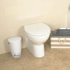 Croydex Lugano White Flexi-Fix Toilet Seat With Soft Close And Quick Release